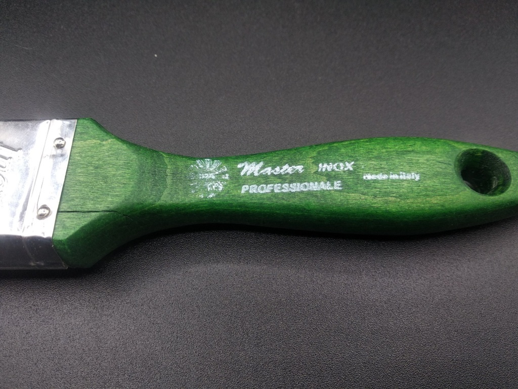 Pennellessa americana professionale ghiera INOX manico
