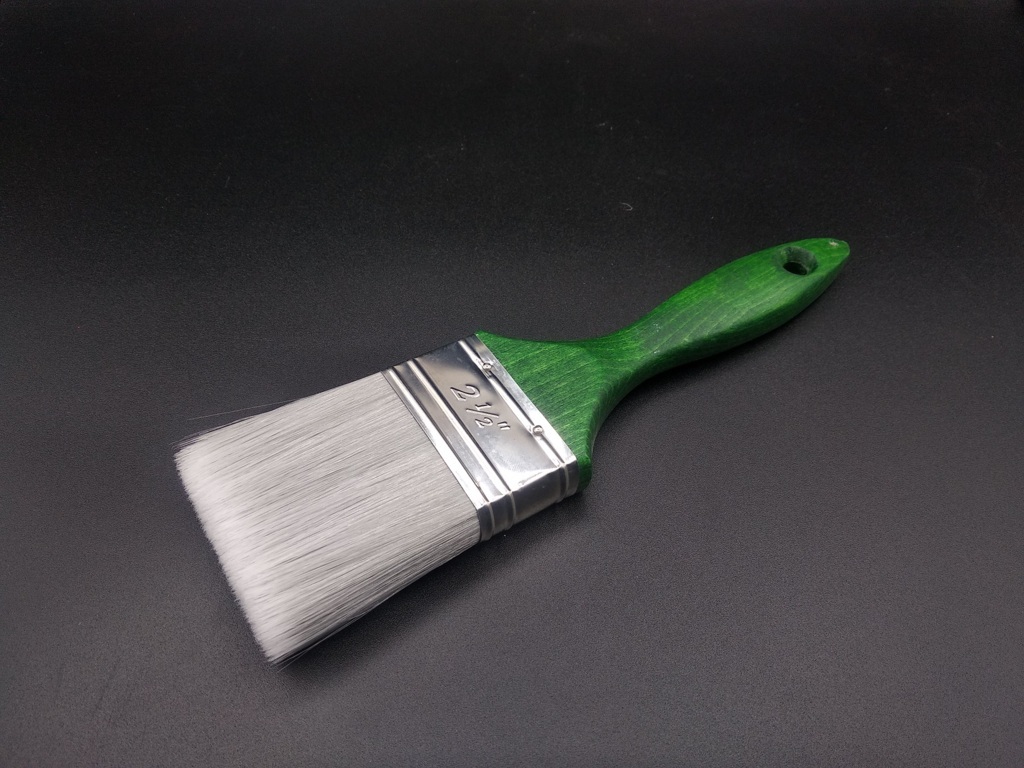 Pennellessa americana professionale ghiera INOX vista alta