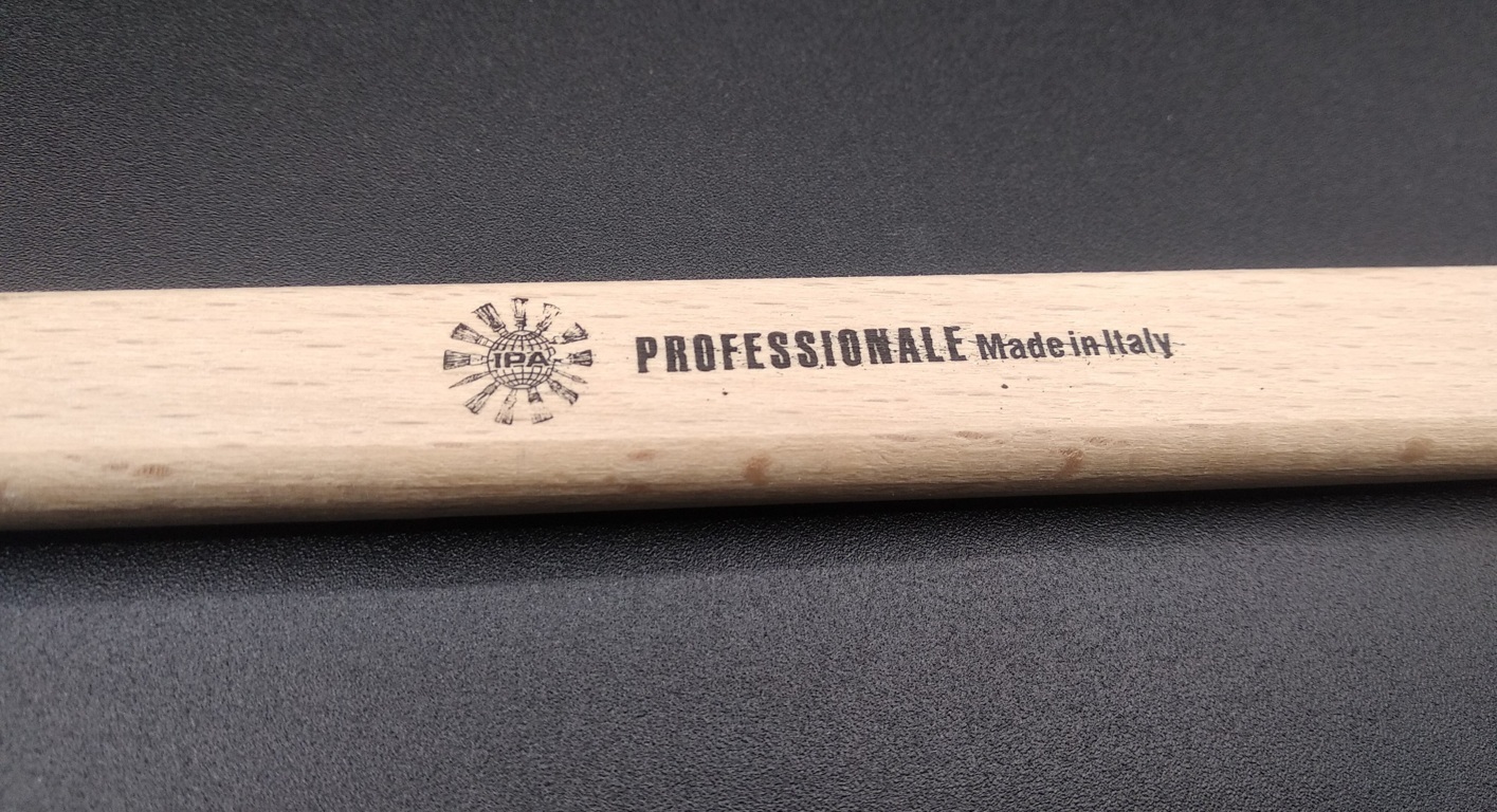 Pennellessa per radiatori curva setola bionda made in italy
