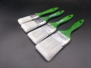 Pennellessa professionale per finiture di pregio ghiera inox set