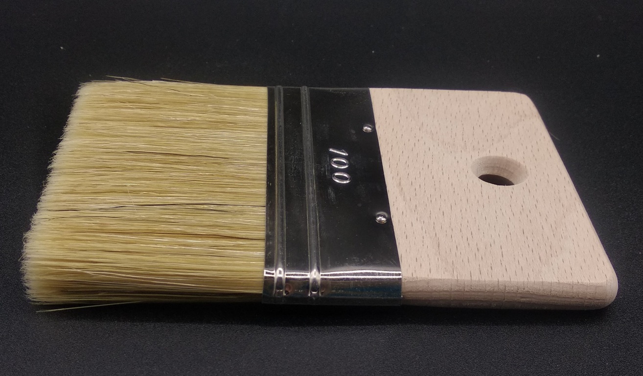 Pennello Spalter professionale per effetti decorativi taglia 100 laterale