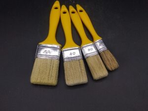Set pennelli pittura assortiti(20/30/40/50) per smalti e vernici a solvente