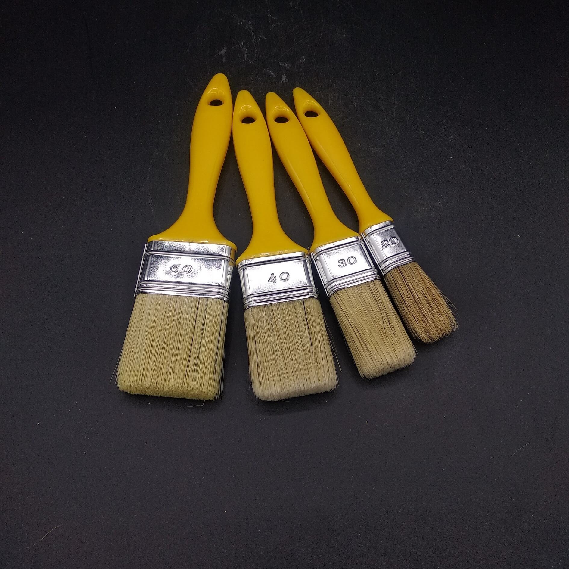 Set pennelli pittura assortiti(20/30/40/50) per smalti e vernici a solvente