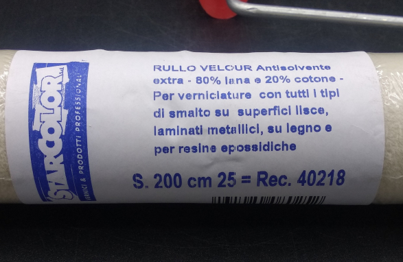 Rullo in tessuto Velour per superfici lisce - immagine 4