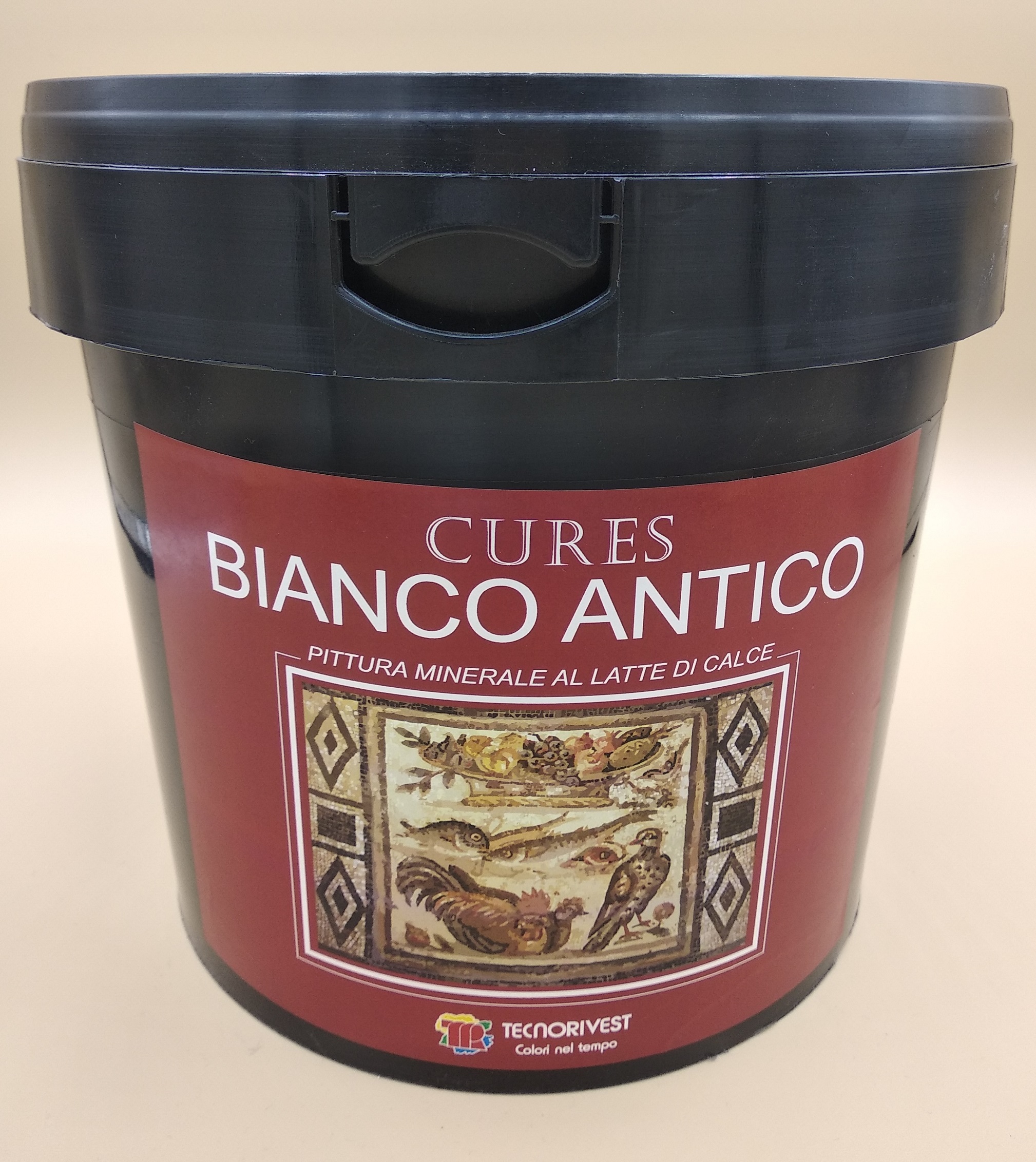 Pittura minerale al latte di calce Bianco Antico "Tecnorivest" - immagine 2