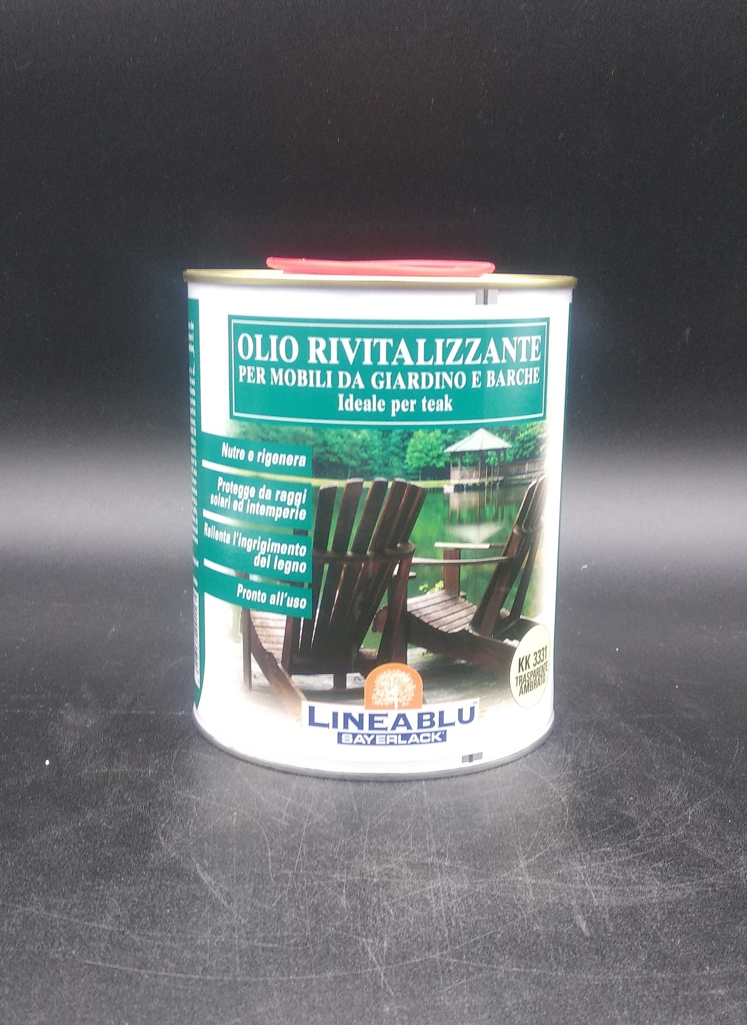 Sayerlack KK3331 olio per mobili da giardino e barche in teak - Linea Blu