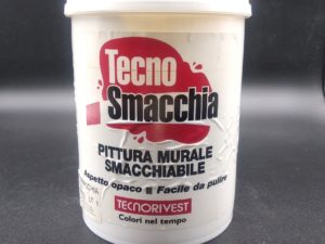 Idropittura Murale Smacchiabile Opaca Bianca "Tecno Smacchia"