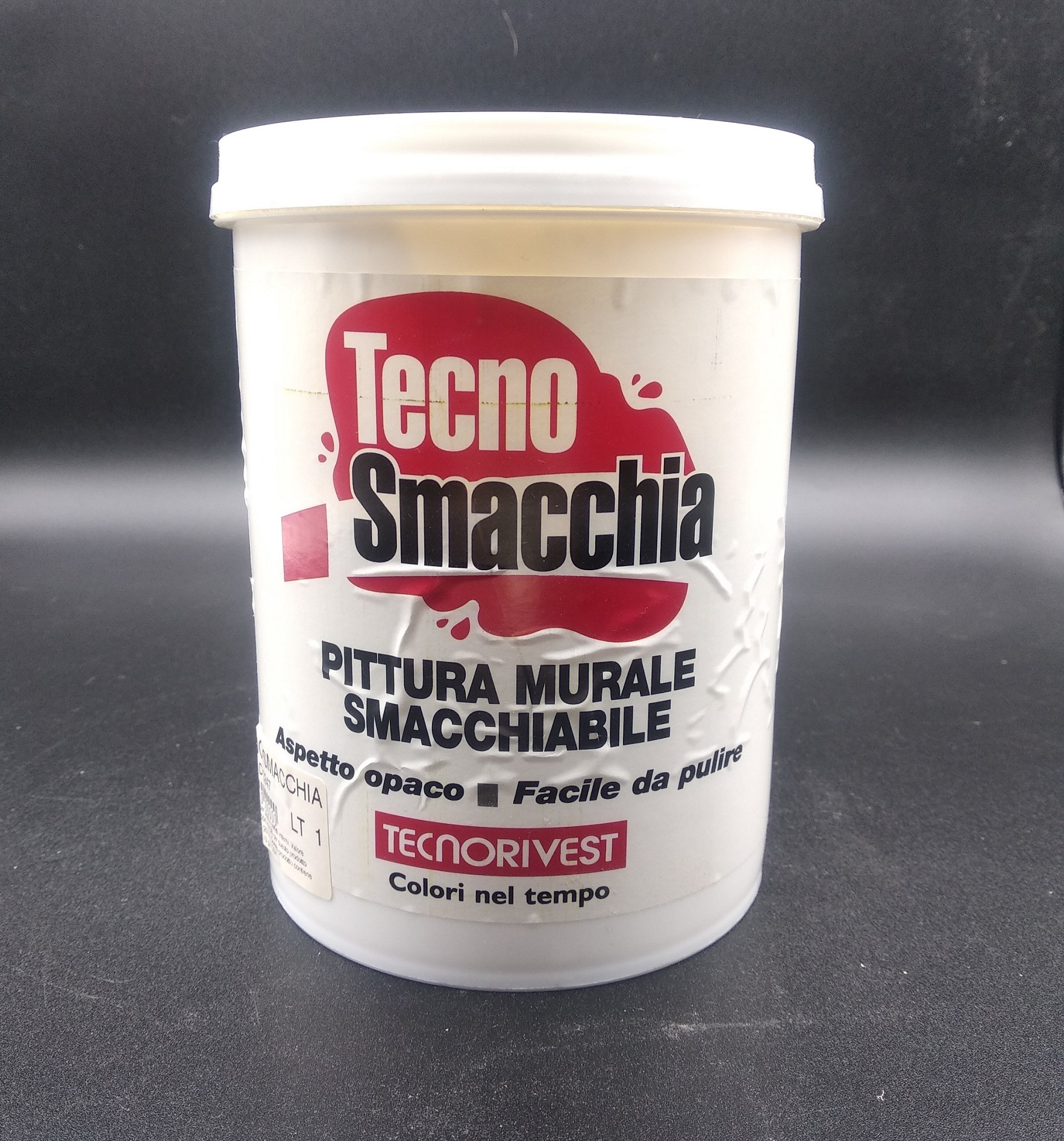 Idropittura Murale Smacchiabile Opaca Bianca "Tecno Smacchia"