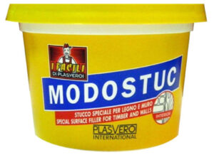 Stucco colorato per legno e muro Modostuc Plasverol confezione