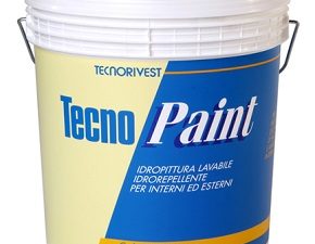 Idropittura lavabile idrorepellente per interni bianca Tecnopaint "Tecnorivest"