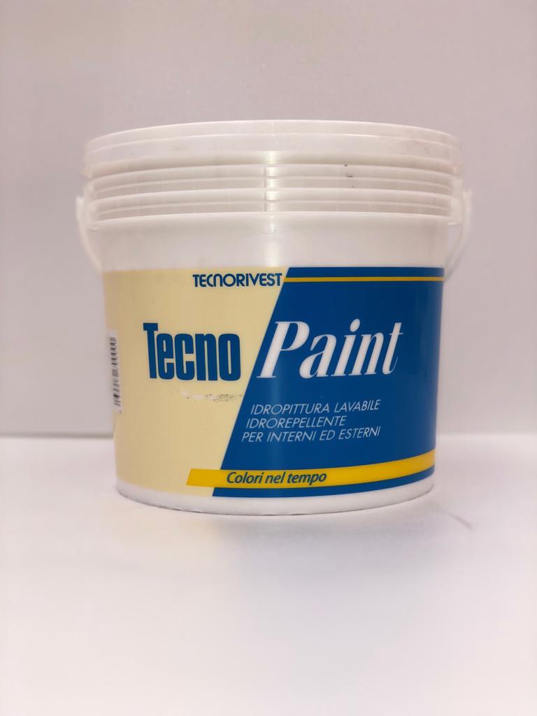 Idropittura lavabile idrorepellente per interni bianca Tecnopaint "Tecnorivest" - immagine 2