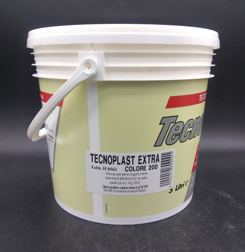 Quarzo plastico liscio o bucciato per esterni Bianco "Tecnoplast" - immagine 3