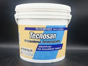 Pittura Bianca per interni con isolamento termico Tecnosan anticondensa "Tecnorivest"