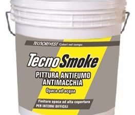 Idropittura Antifumo Antimacchia Bianca - Tecno Smoke Tecnorivest