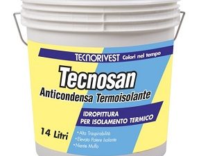 Idropittura Colorata per interni con isolamento termico Tecnosan anticondensa