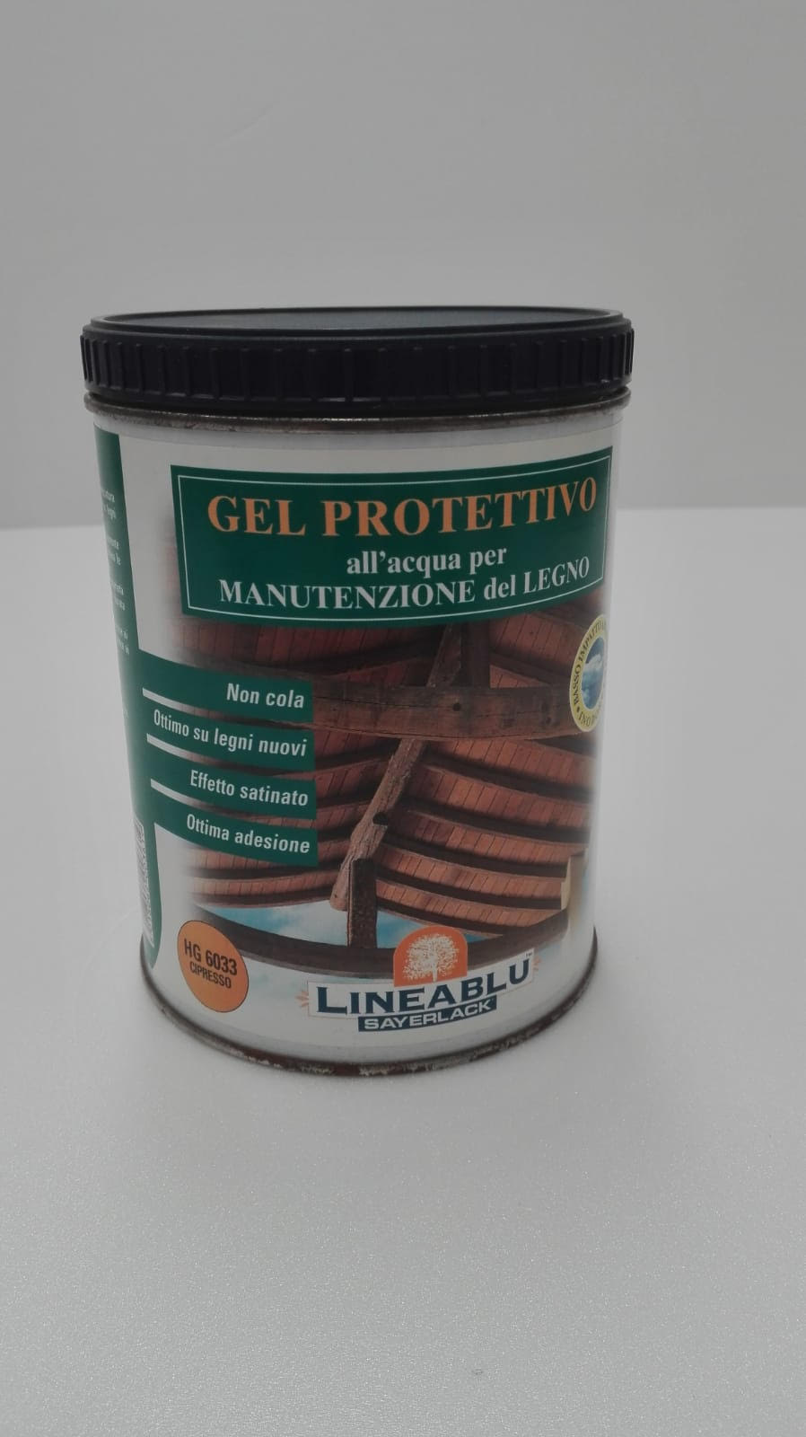 Sayerlack HG6030 Gel protettivo all'acqua manutenzione legno colori vari Lt. 0,75 - immagine 2