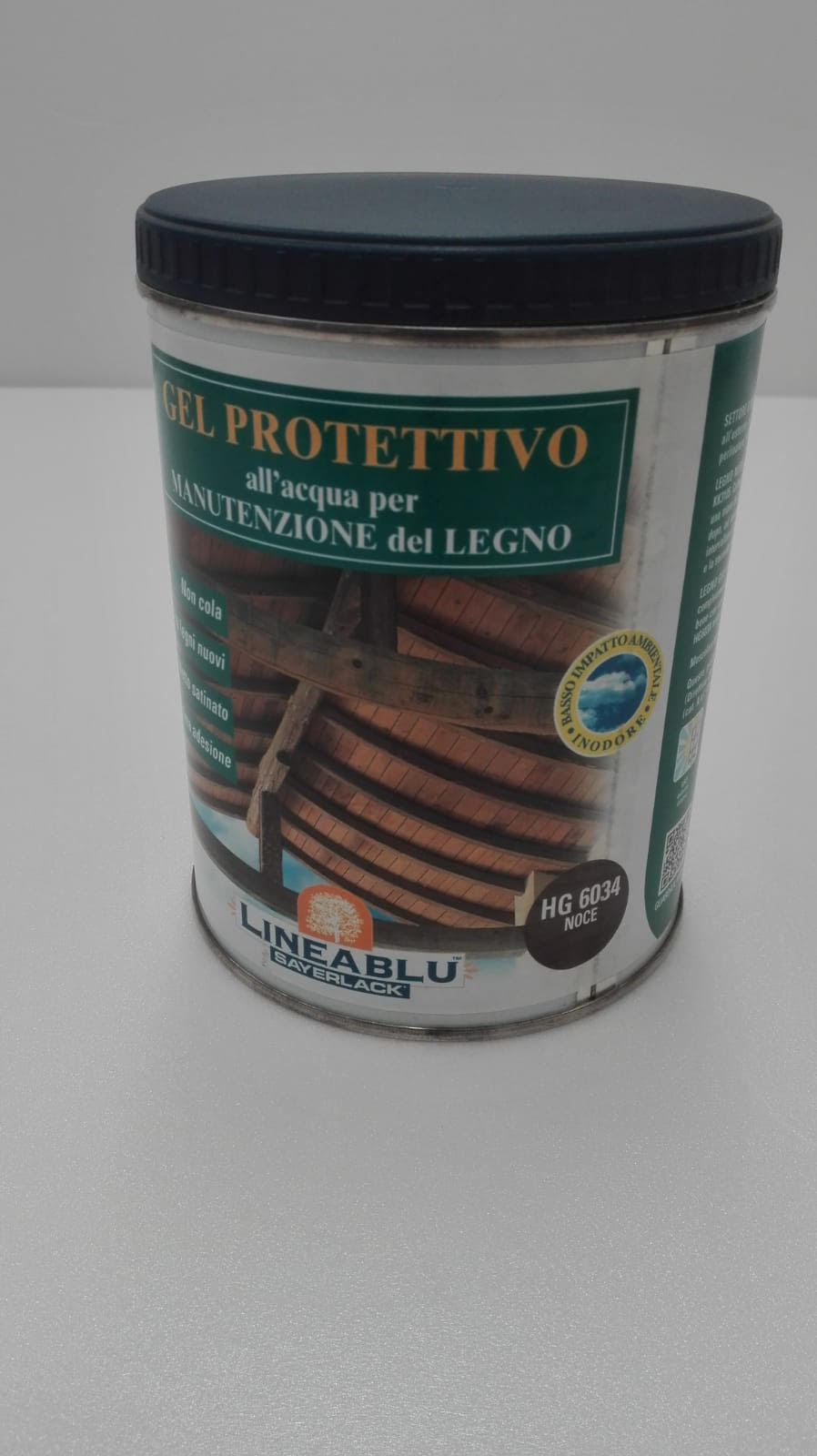 Sayerlack HG6030 Gel protettivo all'acqua manutenzione legno colori vari Lt. 0,75 - immagine 3