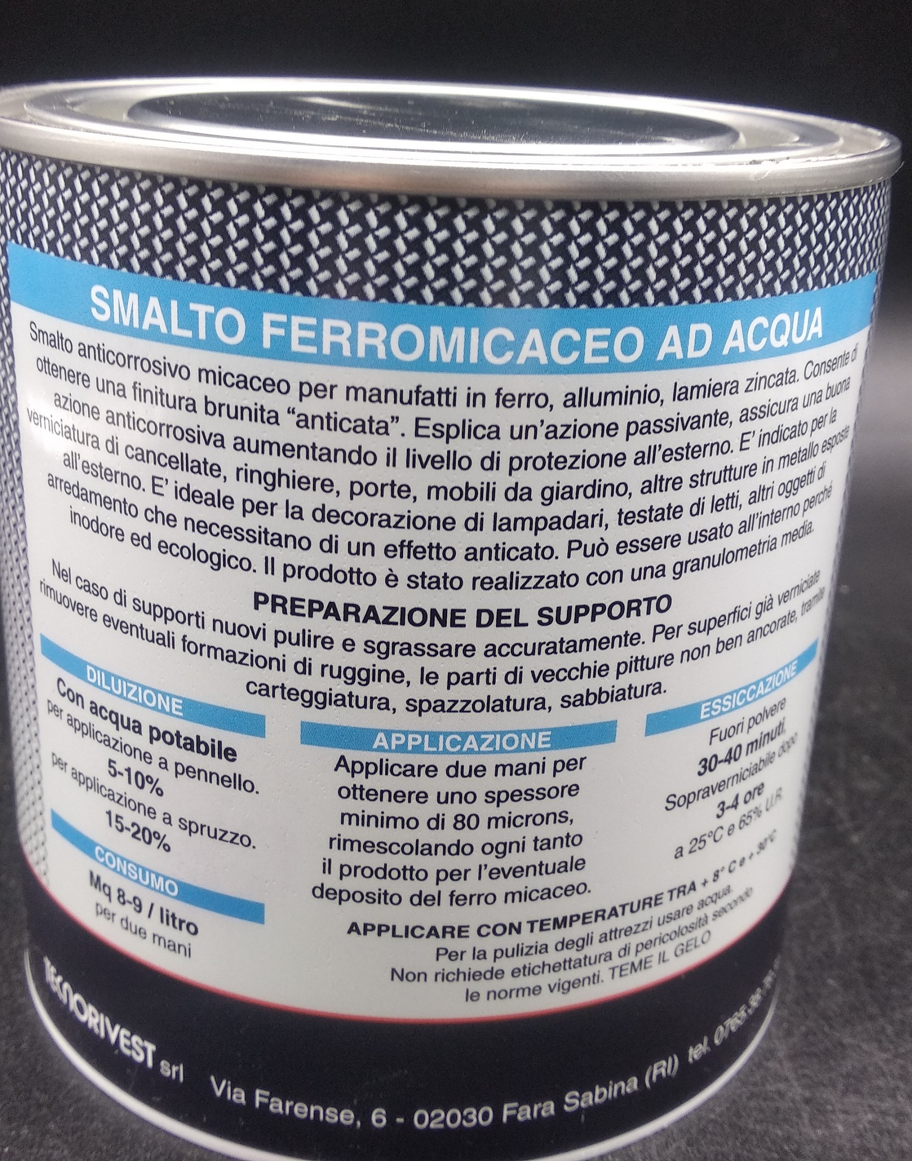 Vernice finitura trasparente satinata ad acqua Anticofer - immagine 6