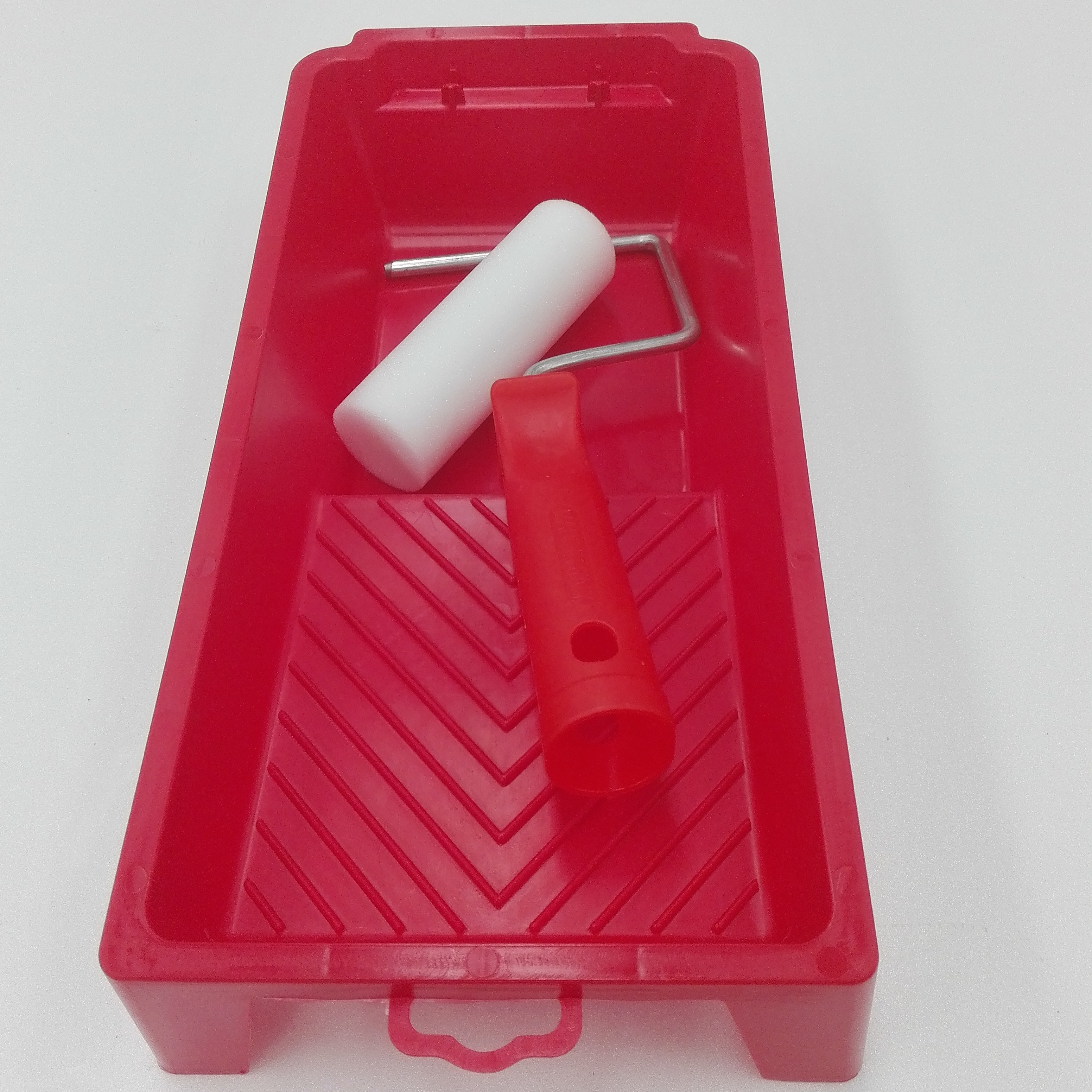 Set pittura con rullino per radiatore in spugna e vaschetta - immagine 5