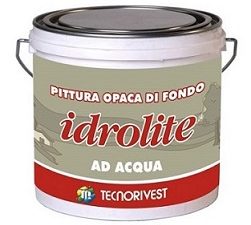 Pittura Opaca di Fondo ad Acqua – Idrolite “Tecnorivest”