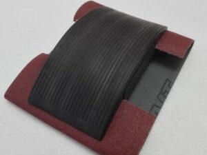 Tampone per carta abrasiva in gomma semplicissimo da usare – art. 031M - completo