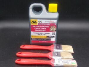 Impermeabilizzante balconi e terrazzi Fila Salvaterrazza + 3 pennelli pittura assortiti in omaggio