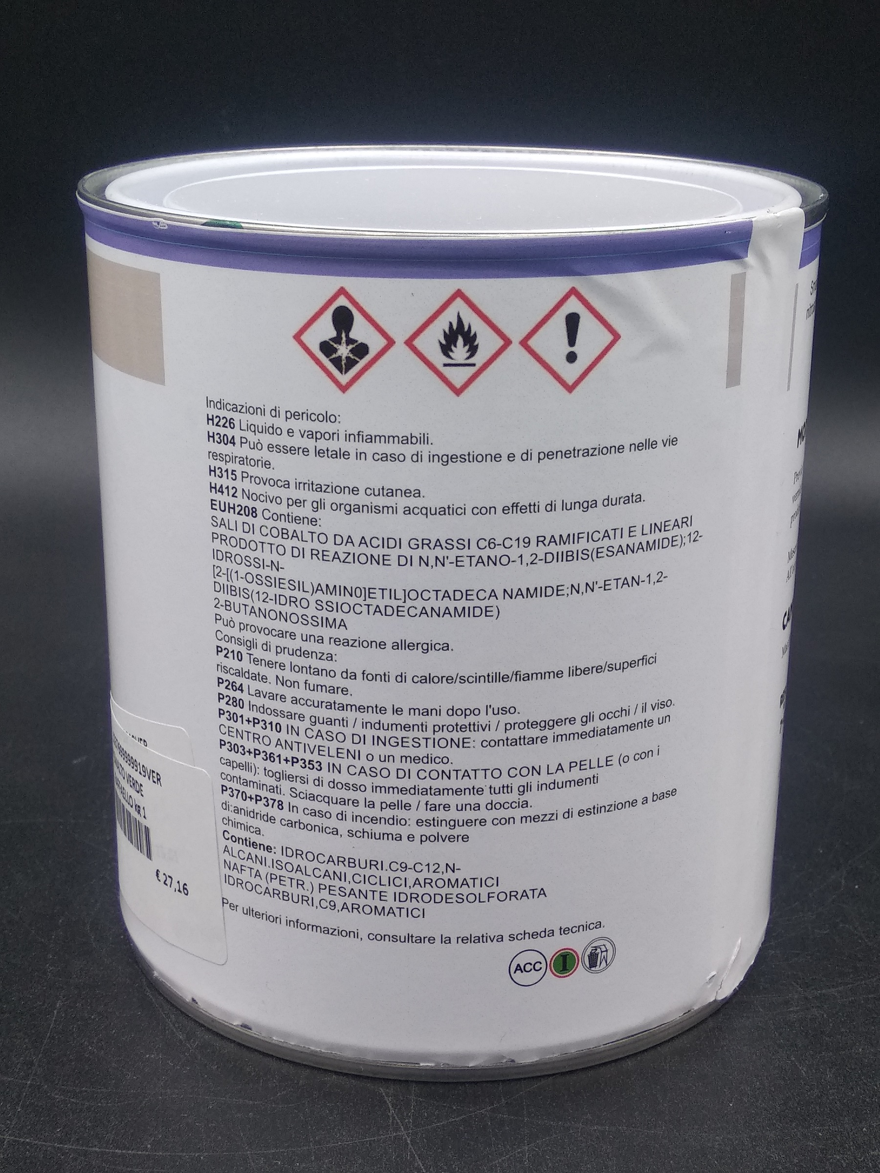 Smalto Raffaello Verde verniciature a polvere - immagine 4