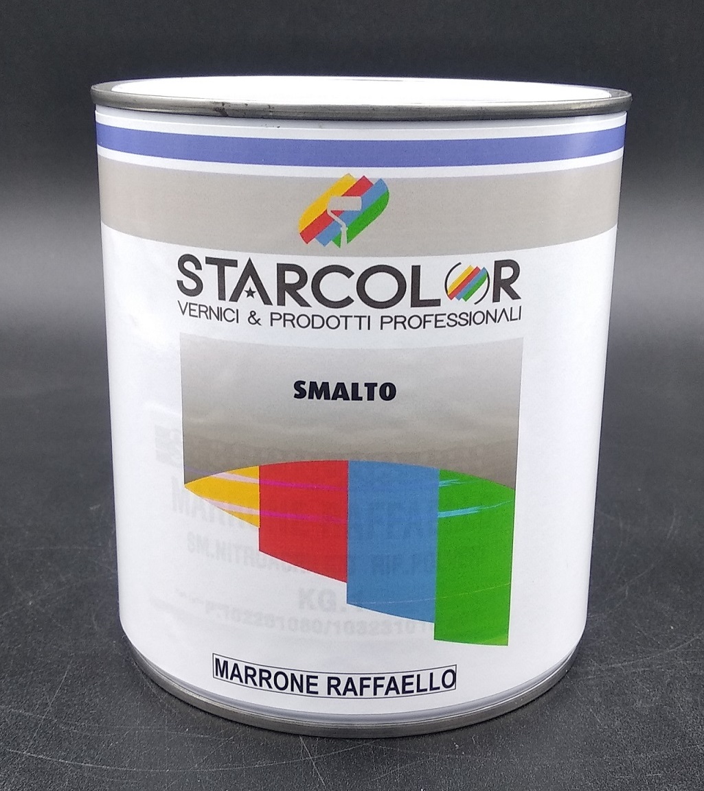 Smalto Raffaello Marrone speciale ritocco per verniciature a polvere - immagine 2