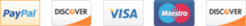 carte di credito accettate
