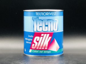 Smalto Antiruggine Satinato Nero Tecno Silk Tecnorivest