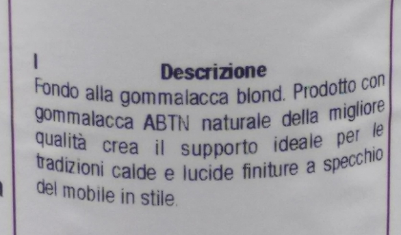 Fondo alla Gommalacca ABTN Borma Wachs ml.500 - immagine 4