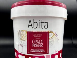 ABITA OPACO PROFONDO LAVABILE VINILICA COLORATA
