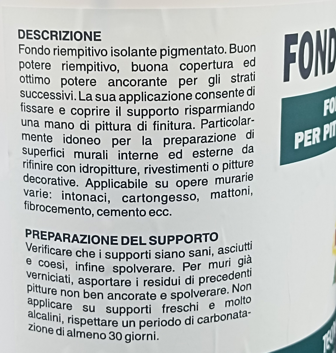 Fondo Riempitivo Tecnorivest - immagine 4