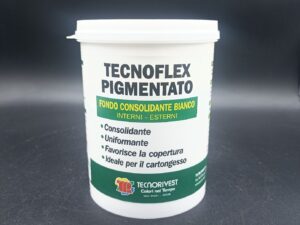Fondo consolidante pigmentato bianco "Tecnoflex" interno esterno